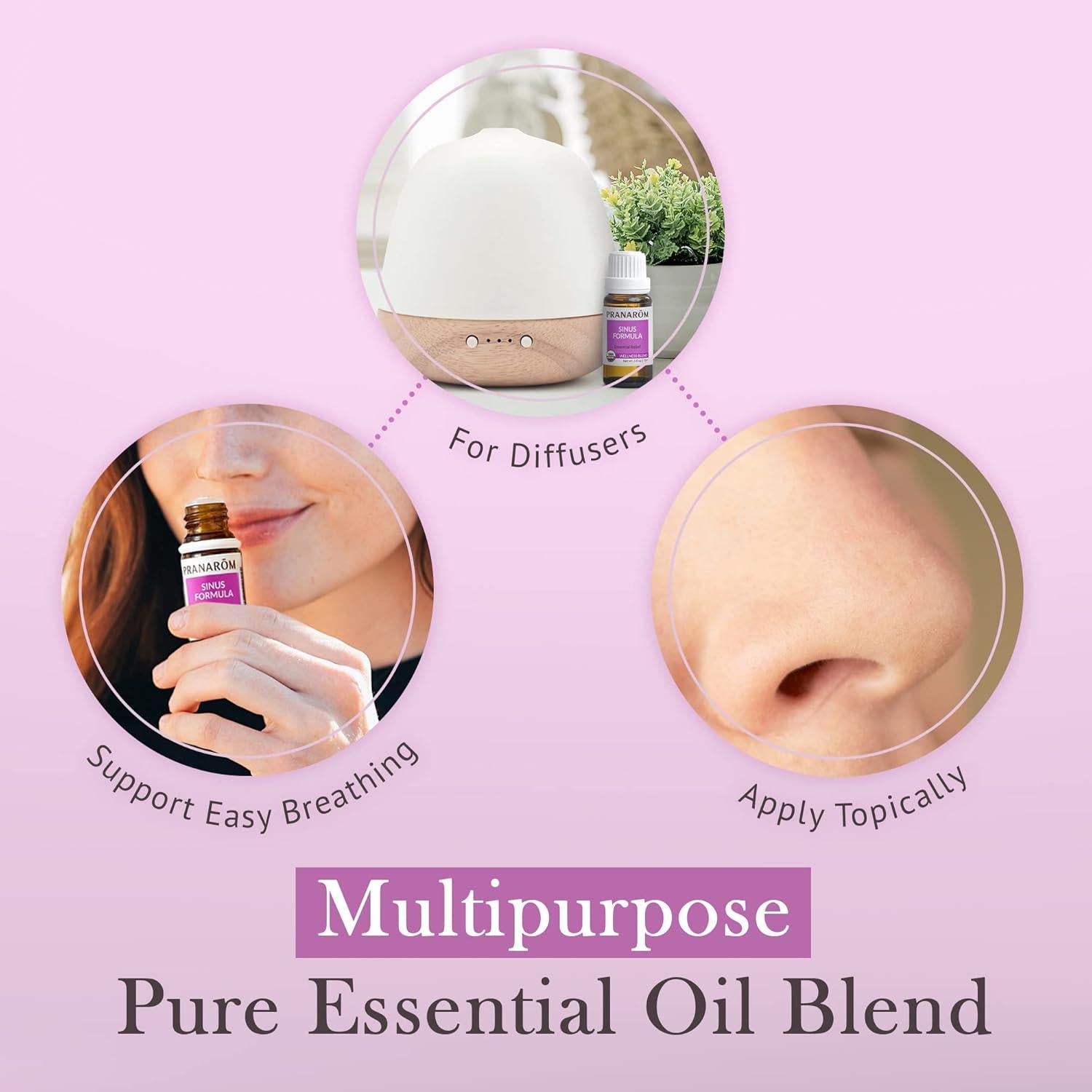 Aceite Esencial Pranarom Fórmula Sinusal 5ml - Orgánico y Puro