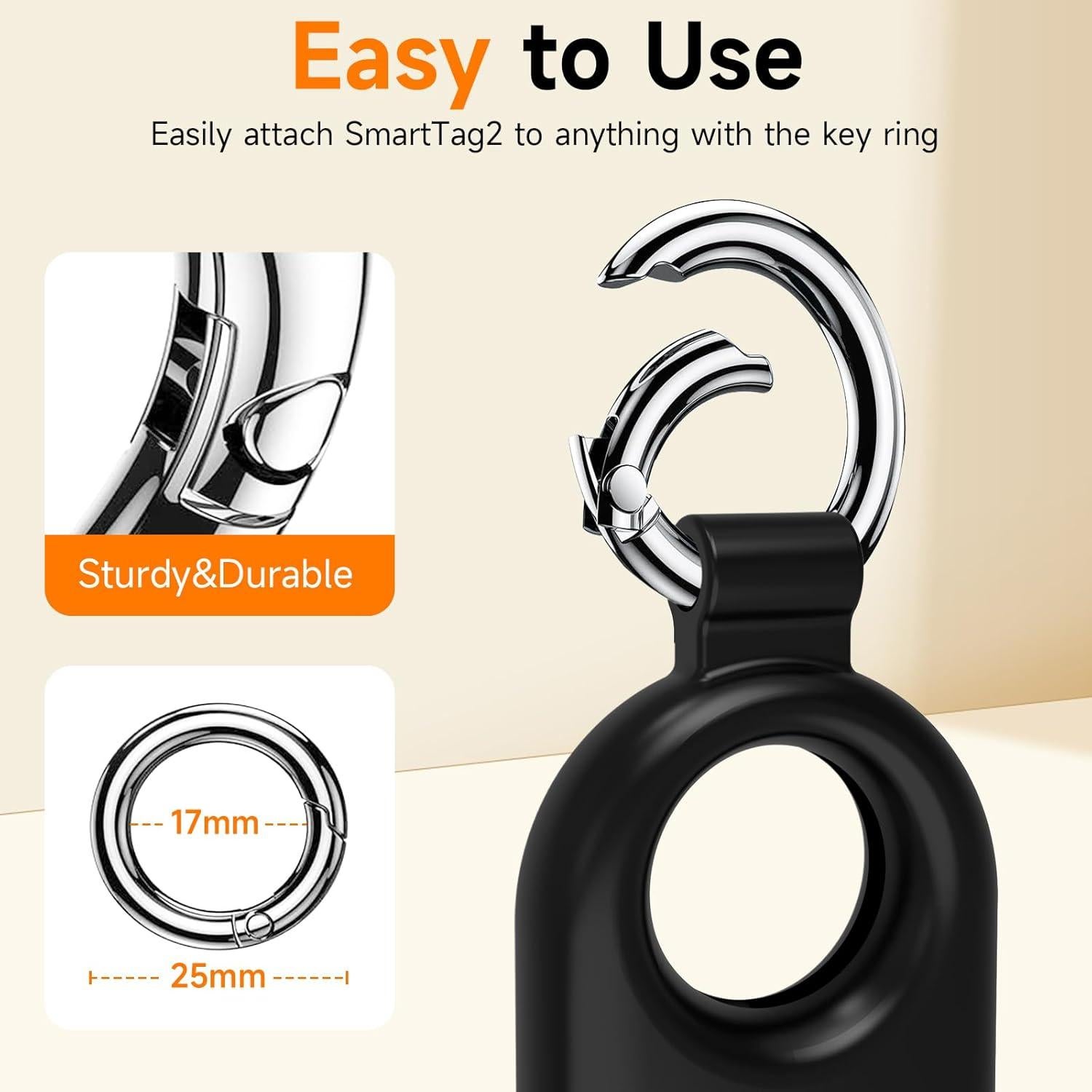 Funda Protectora para Samsung Galaxy SmartTag2 - 4 Piezas