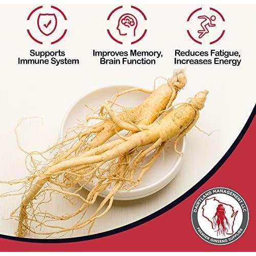 Raíces de Ginseng Americano Fresco Dairyland 113.4 g Premium