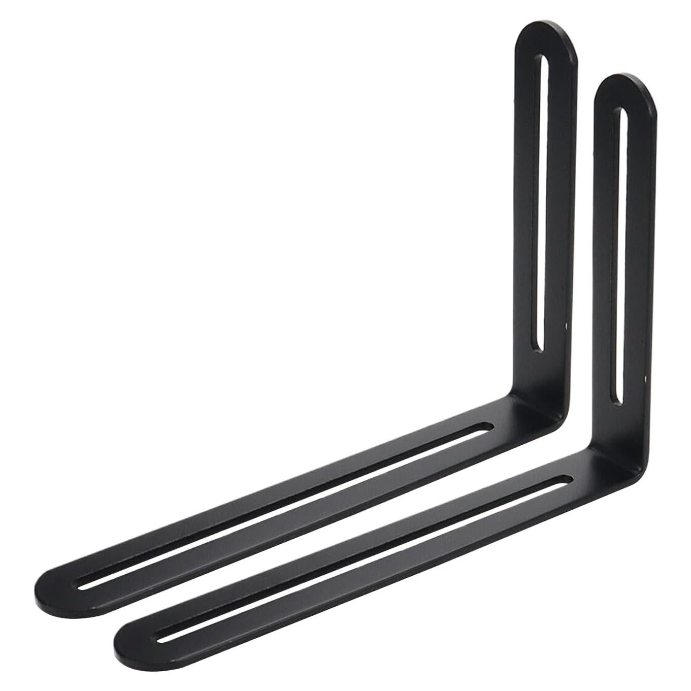 Soporte en L Ajustable Xiaoyztan Acero Inoxidable 16.5x12cm Negro