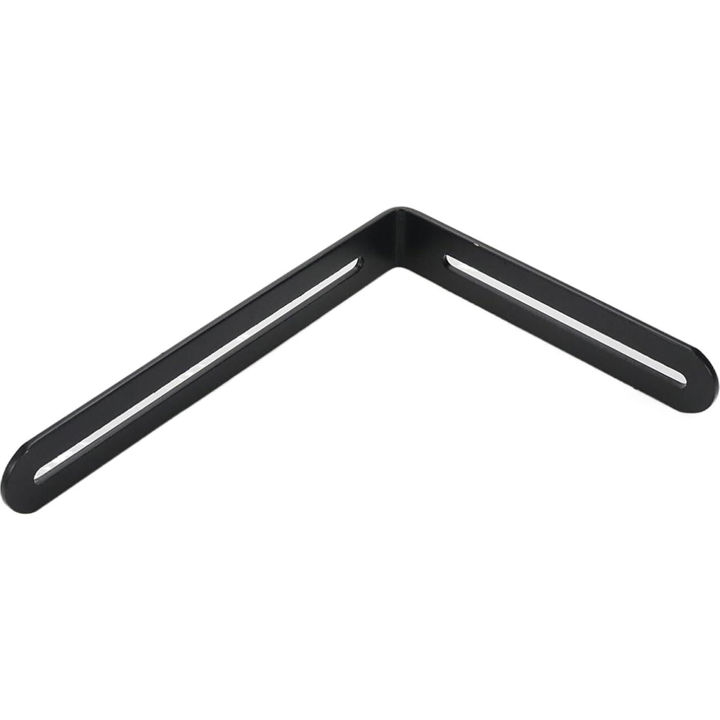 Soporte en L Ajustable Xiaoyztan Acero Inoxidable 16.5x12cm Negro