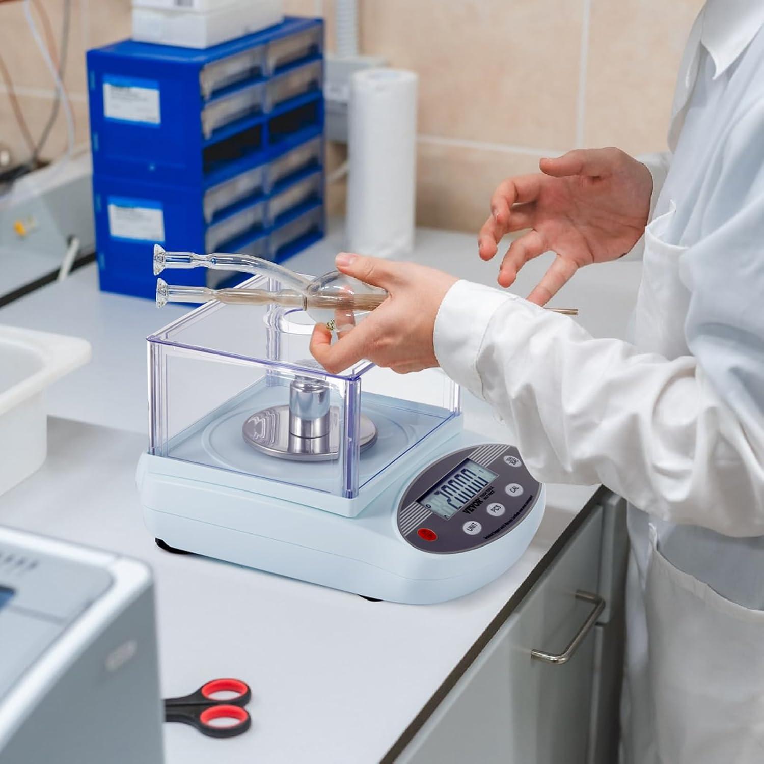 Balanza Analítica VEVOR 500g x 0.001g Precisión Alta