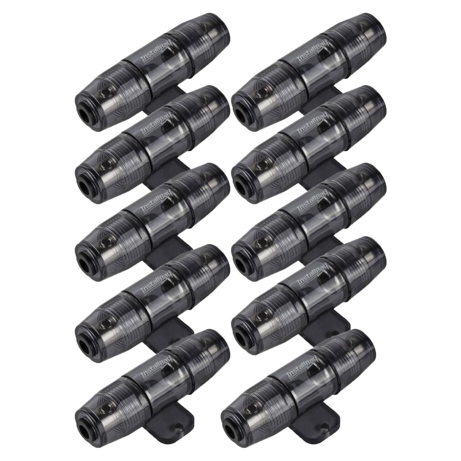 Soporte de Fusible ANL Mini Niquelado Metra MANLFH-10 - Paquete de 10