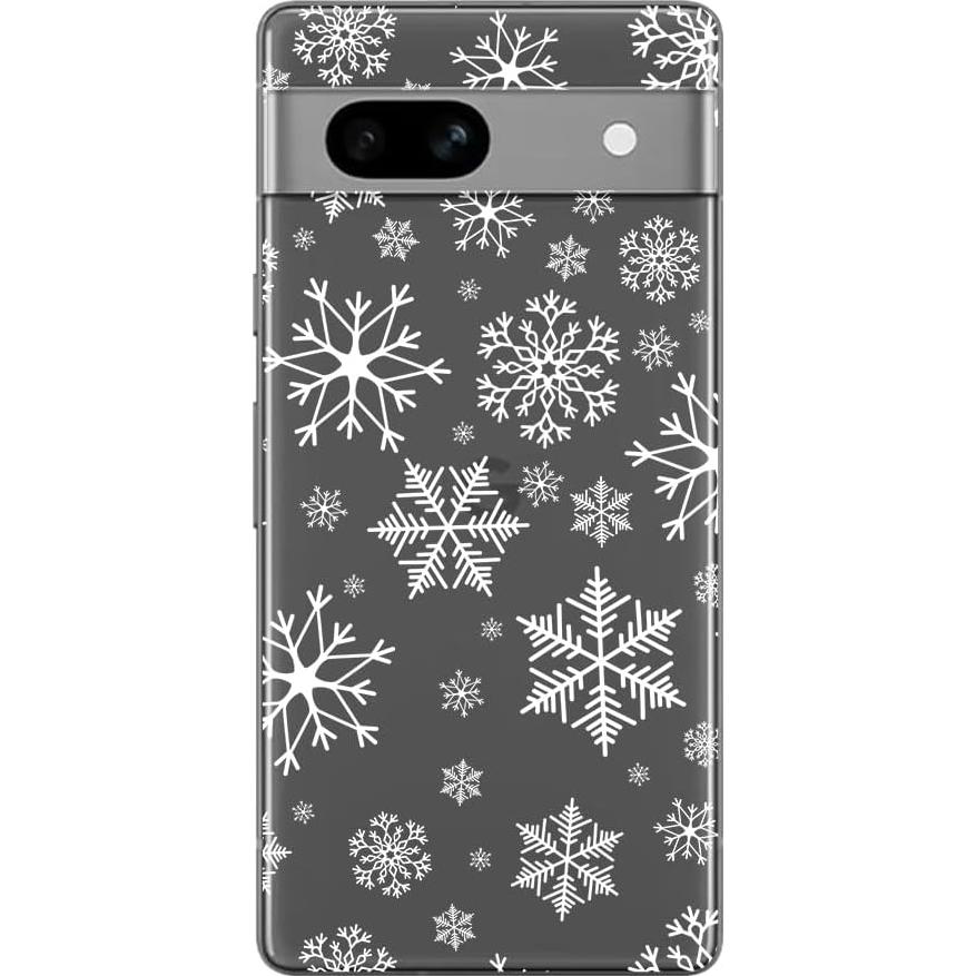 Funda Blingy's para Google Pixel 7a - Copos de Nieve - TPU 6.1"