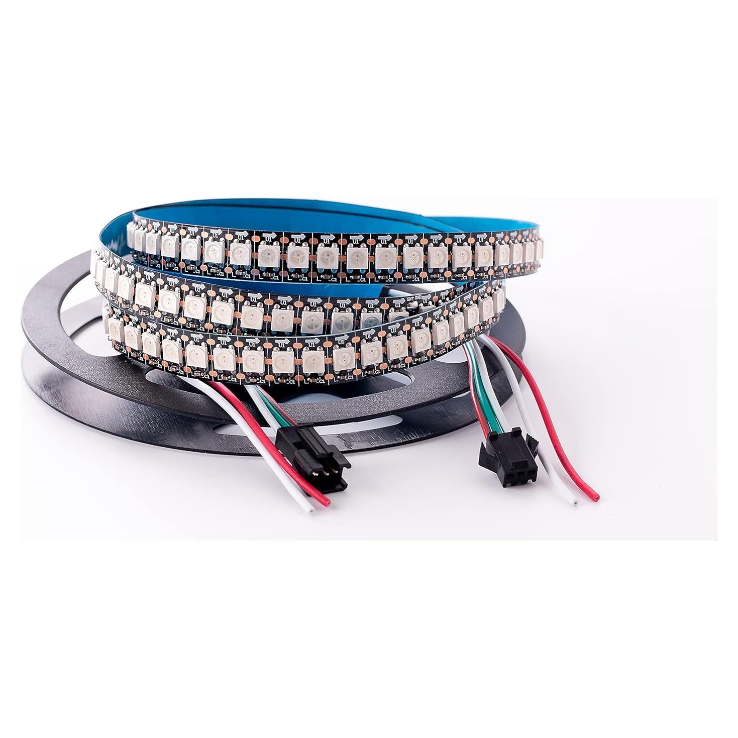 Tira LED RGB WS2812B 0.97m 144 LEDs SMD 5050 No Impermeable