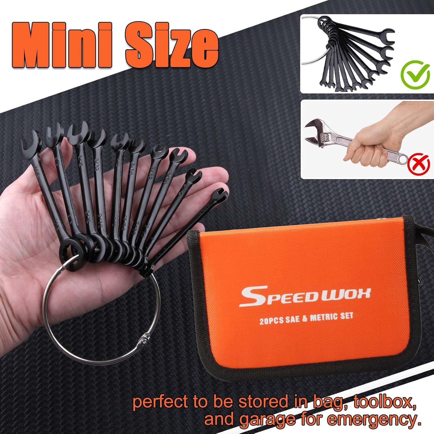 Bolsa de Almacenamiento SPEEDWOX para Llaves 20 Bolsillos Naranja