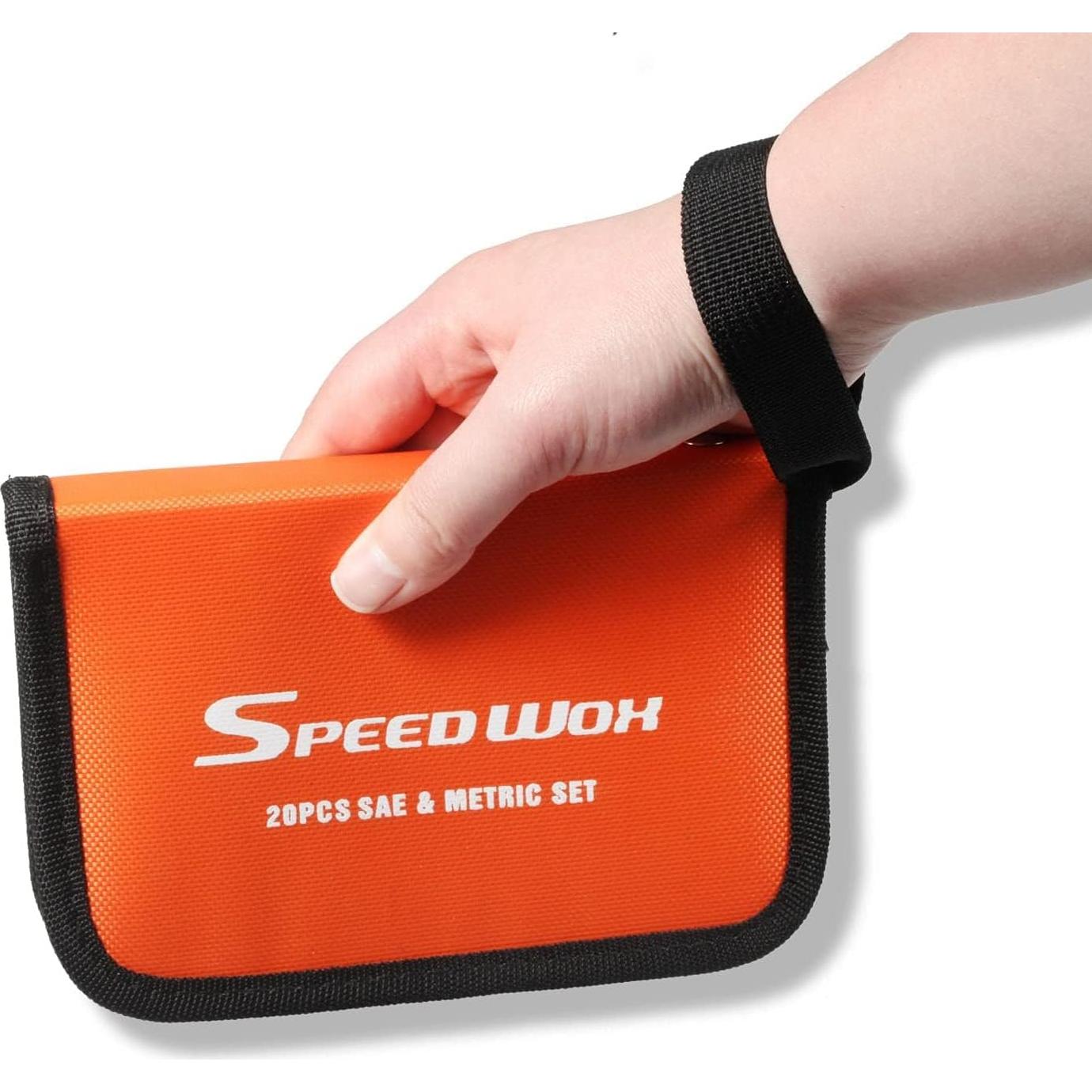 Bolsa de Almacenamiento SPEEDWOX para Llaves 20 Bolsillos Naranja