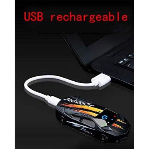 Encendedor de Plasma Doble Arco Starry Sky Negro Recargable USB
