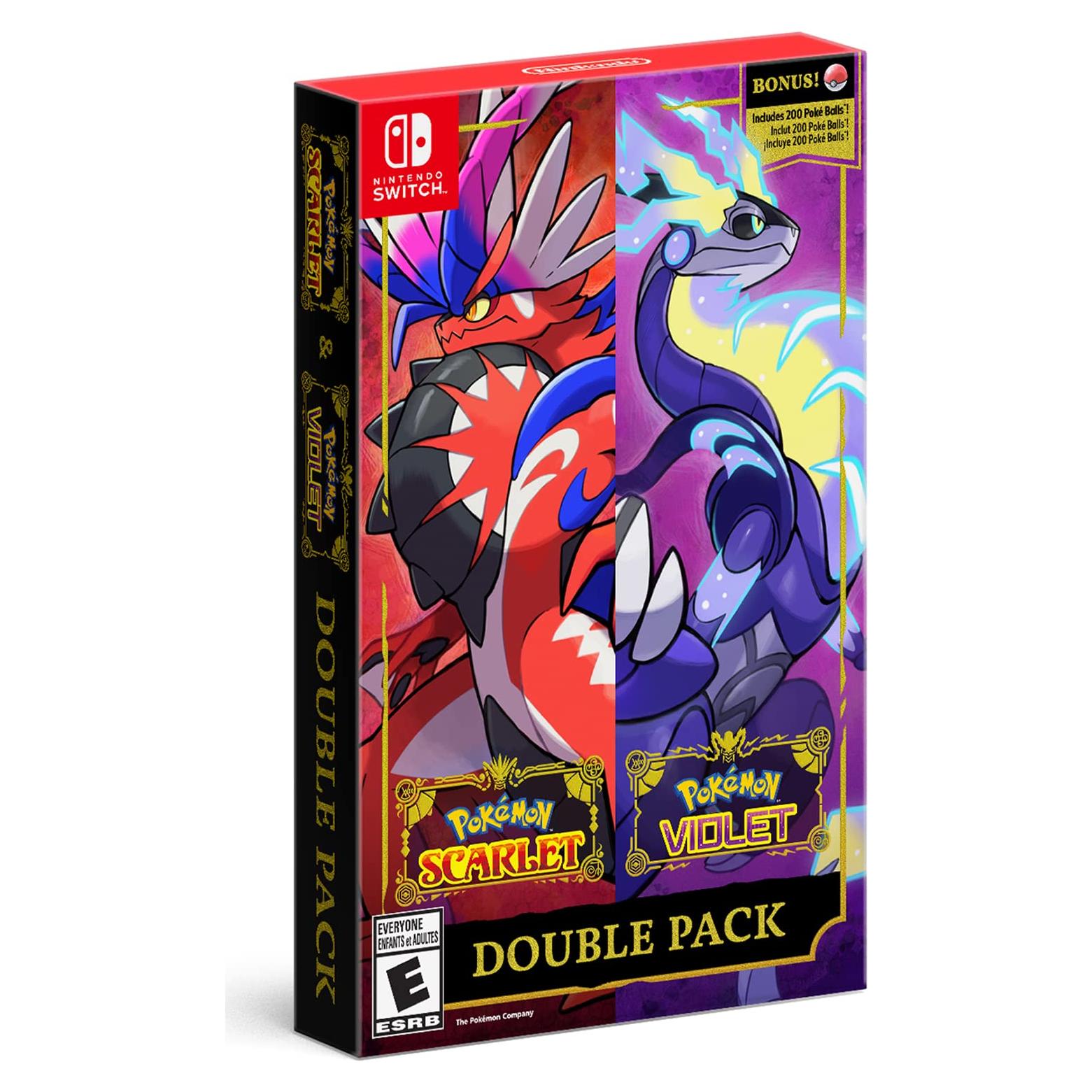 Paquete Doble Pokémon Escarlata y Púrpura - Nintendo Switch