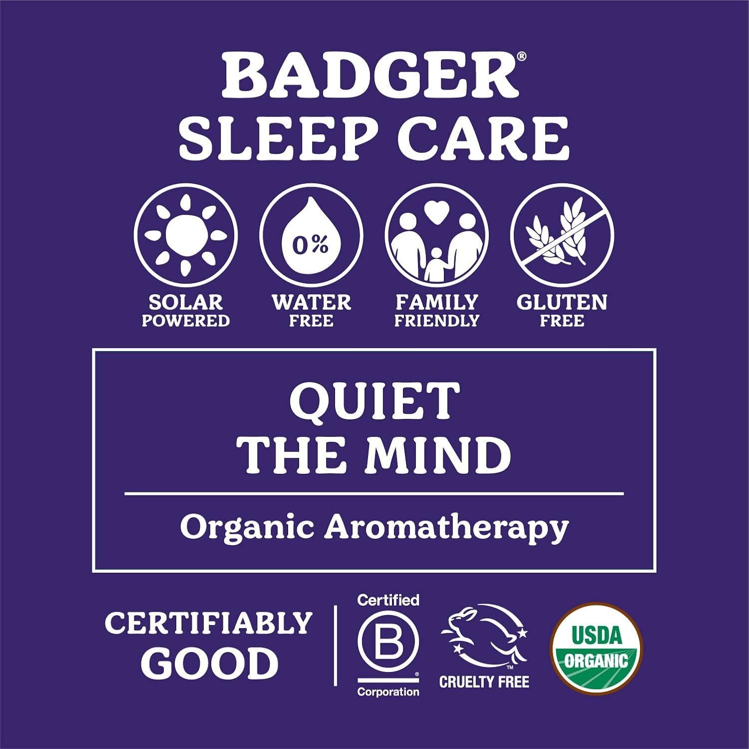 Bálsamo para Dormir Badger 21.26 g - Aromaterapia Orgánica
