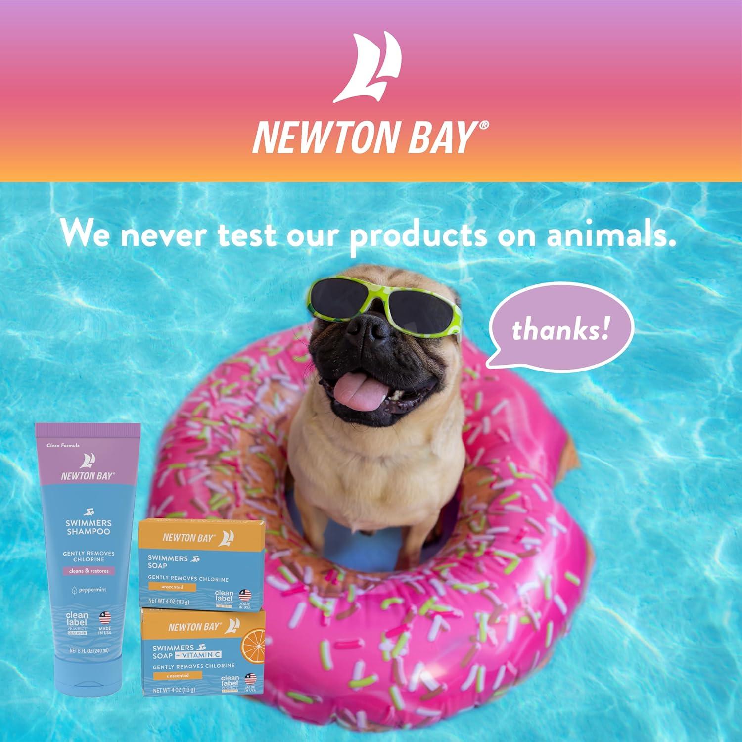 Jabón para Nadadores Newton Bay 113.4g - Alivio Cloro Piel Sensible