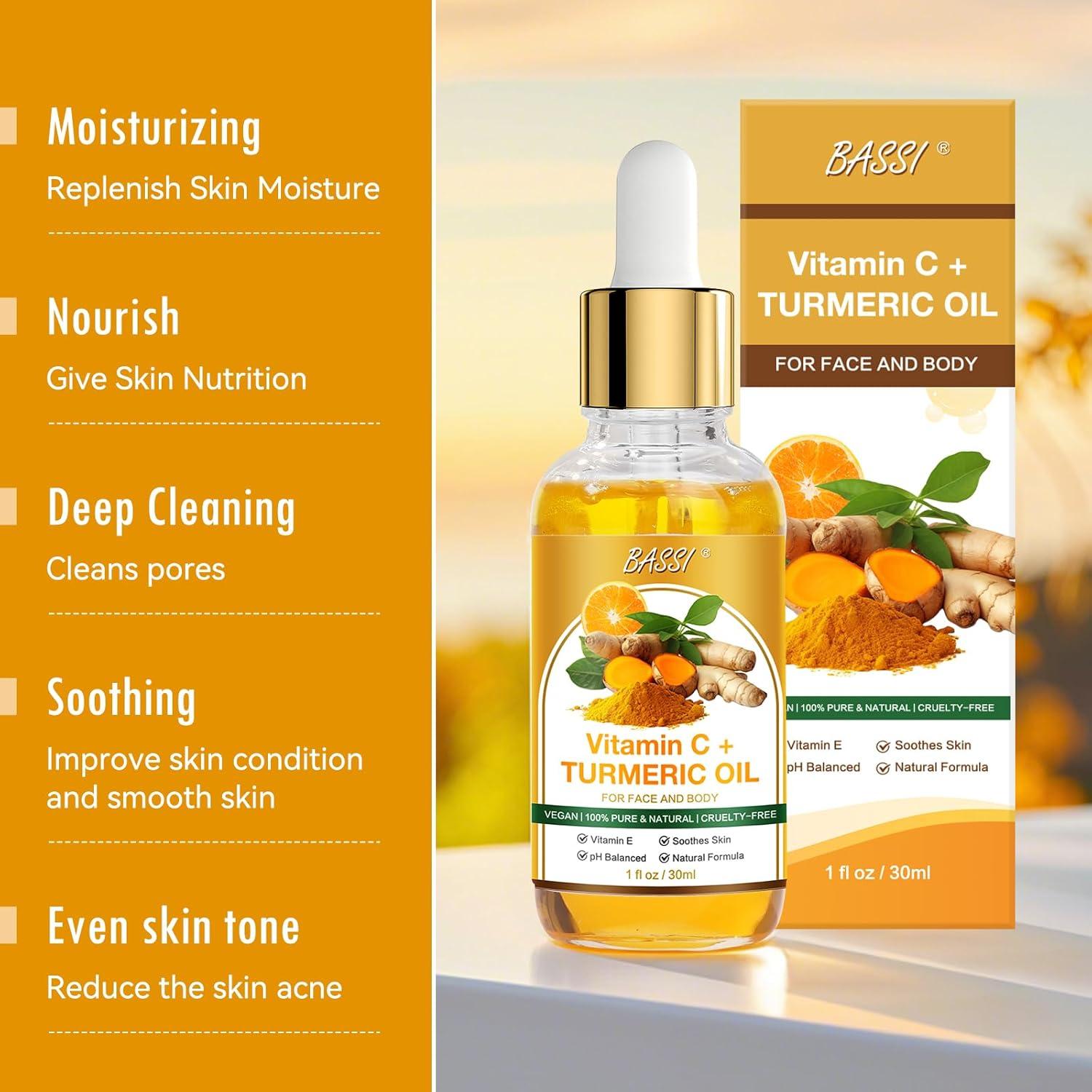 Set de Jabón Natural BASSI con Cúrcuma y Aceite Esencial 100g