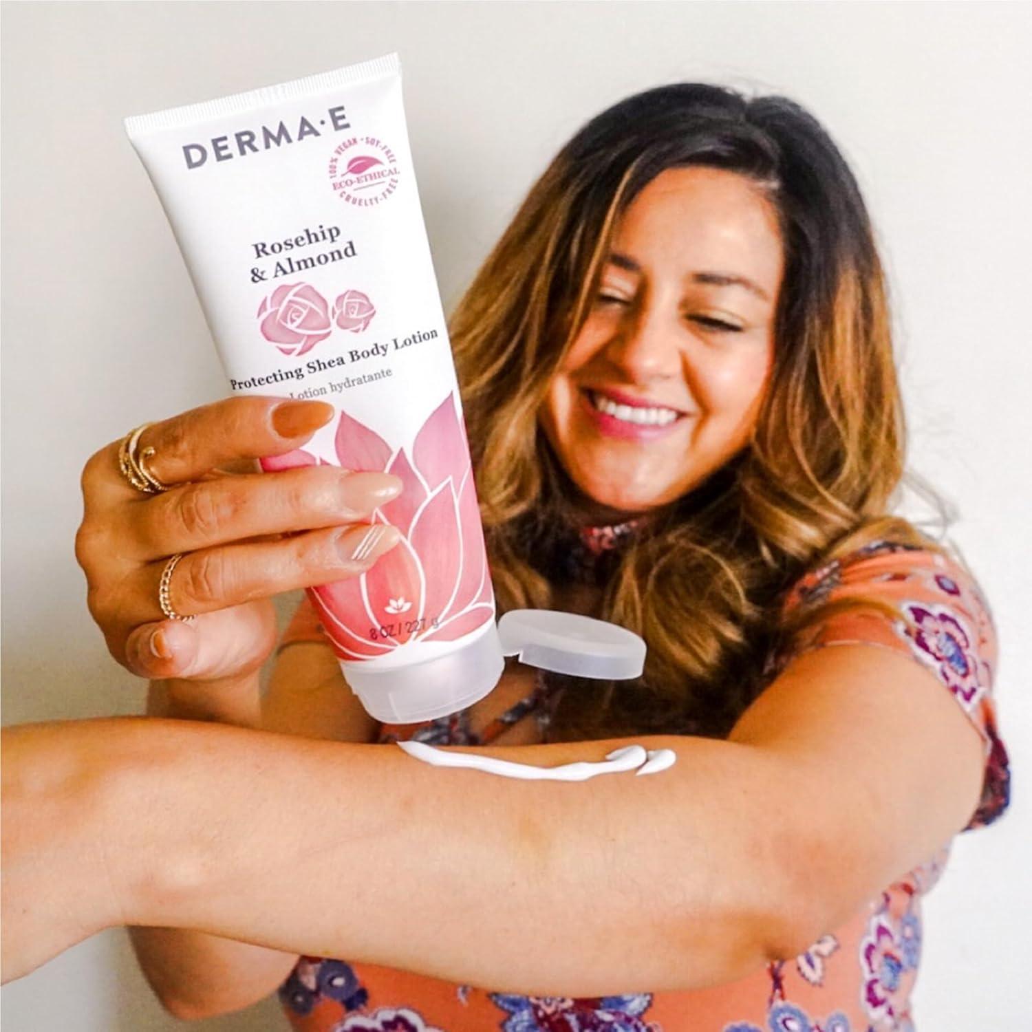 Loción Corporal Anti-Envejecimiento Derma E 226.8 ml - Rosa Mosqueta