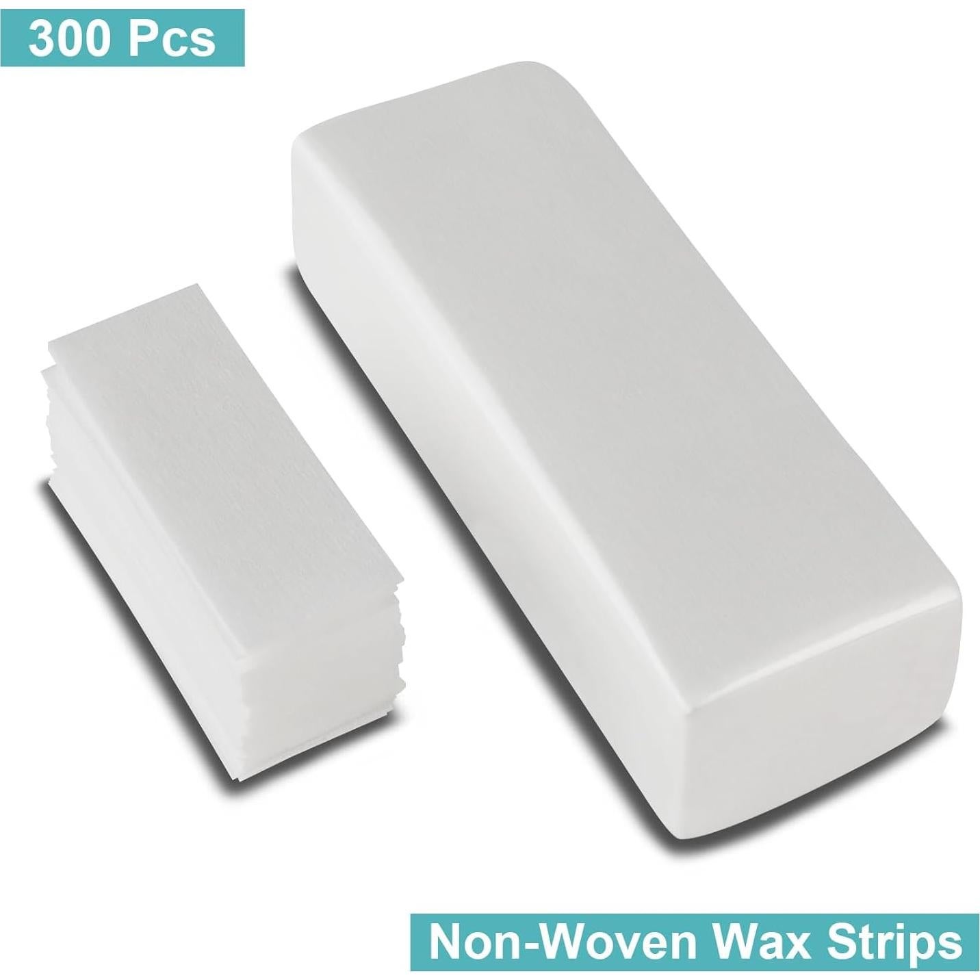 300 Tiras de Cera Charmonic para Depilación Facial y Corporal