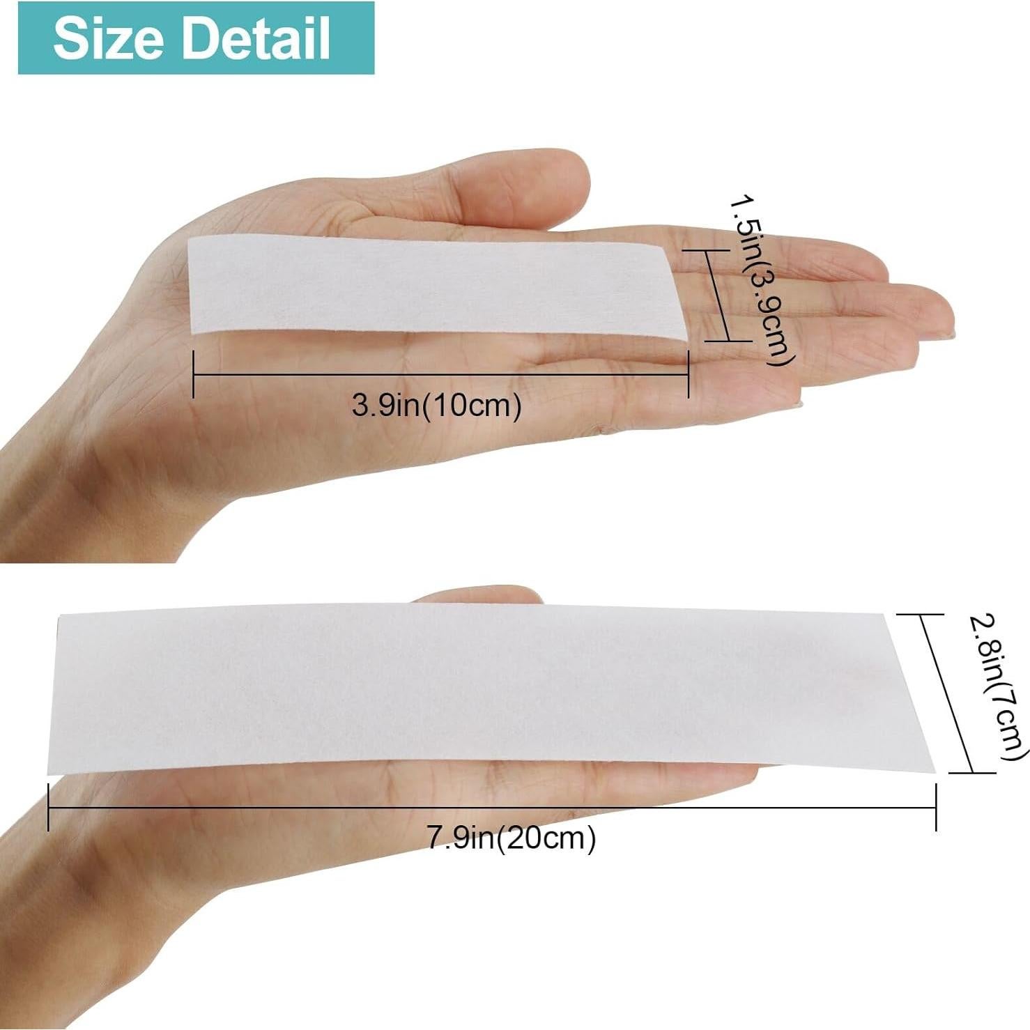 300 Tiras de Cera Charmonic para Depilación Facial y Corporal