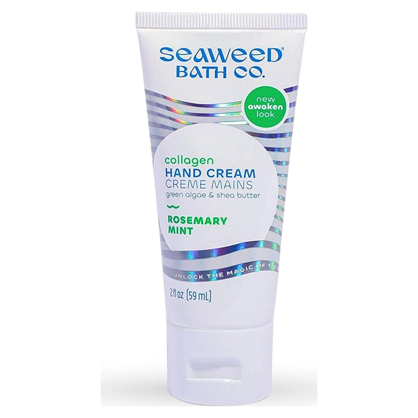 Crema de Manos Colágeno Seaweed Bath Co. Romero y Menta 59ml