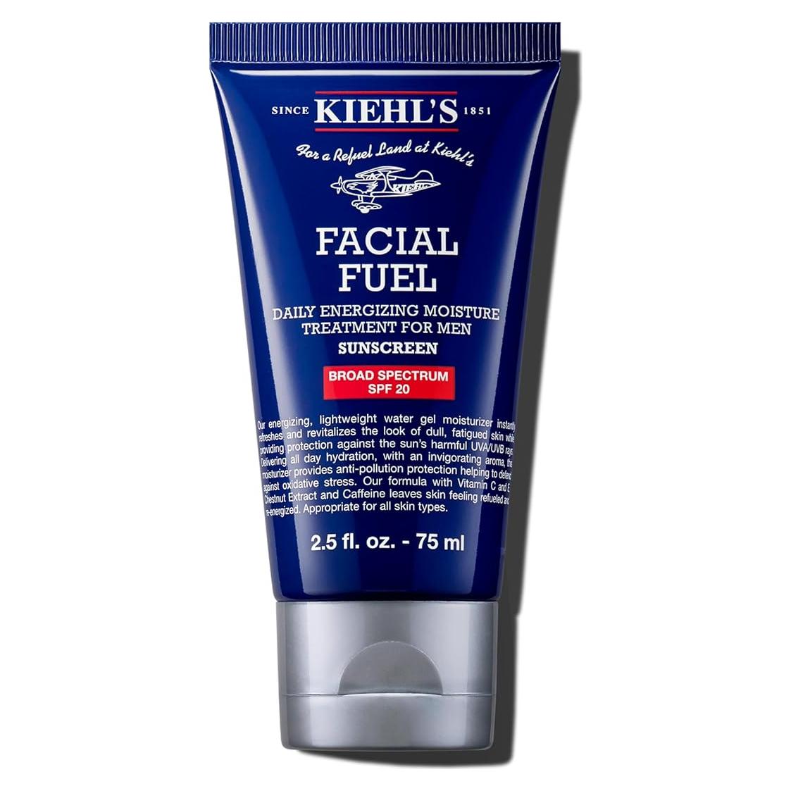 Hidratante Facial Kiehl's Fuel SPF 20 para Hombres 75 ml