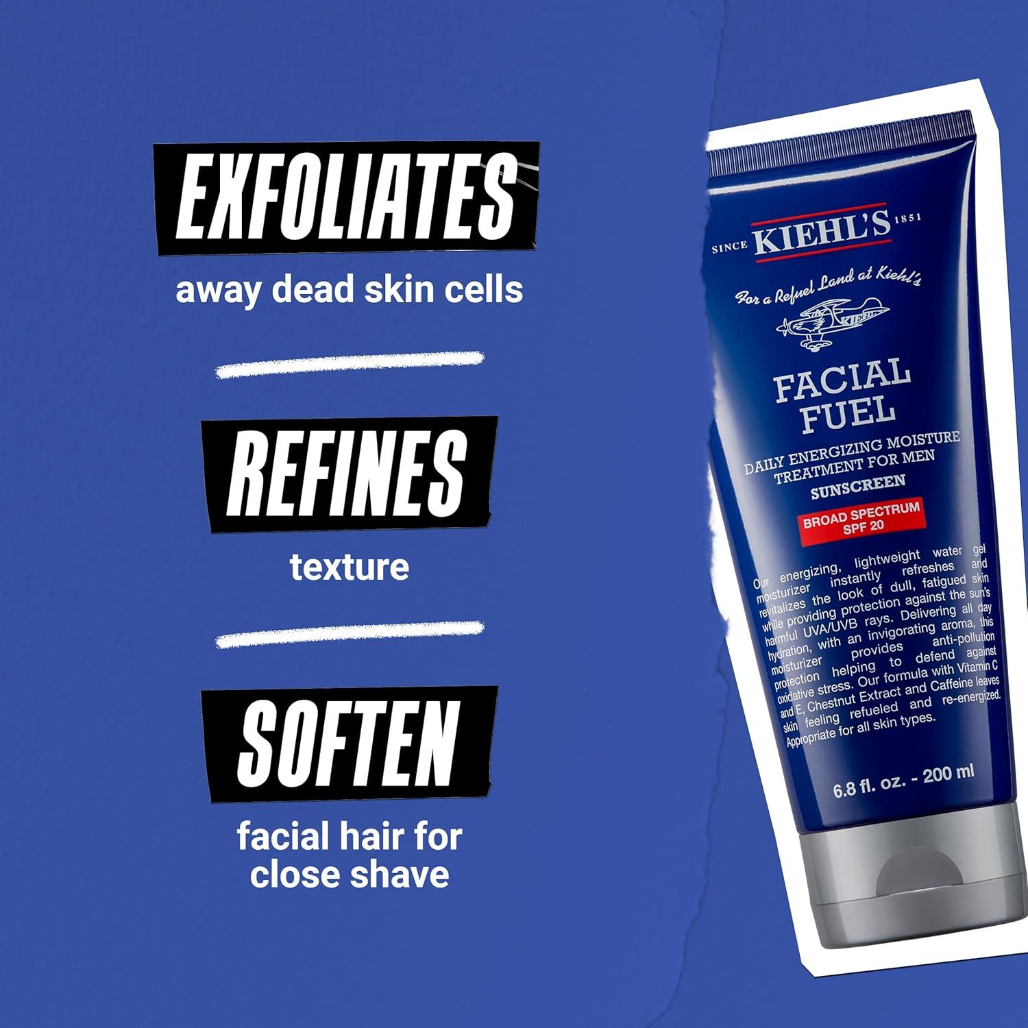 Hidratante Facial Kiehl's Fuel SPF 20 para Hombres 75 ml
