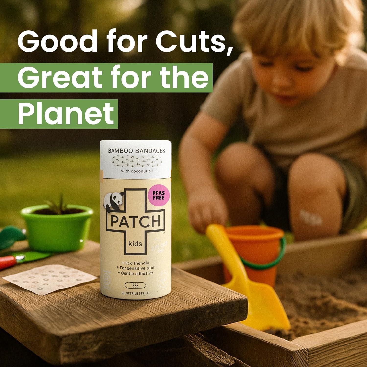 Tiras Adhesivas de Bambú PATCH 25 Unidades Aceite de Coco