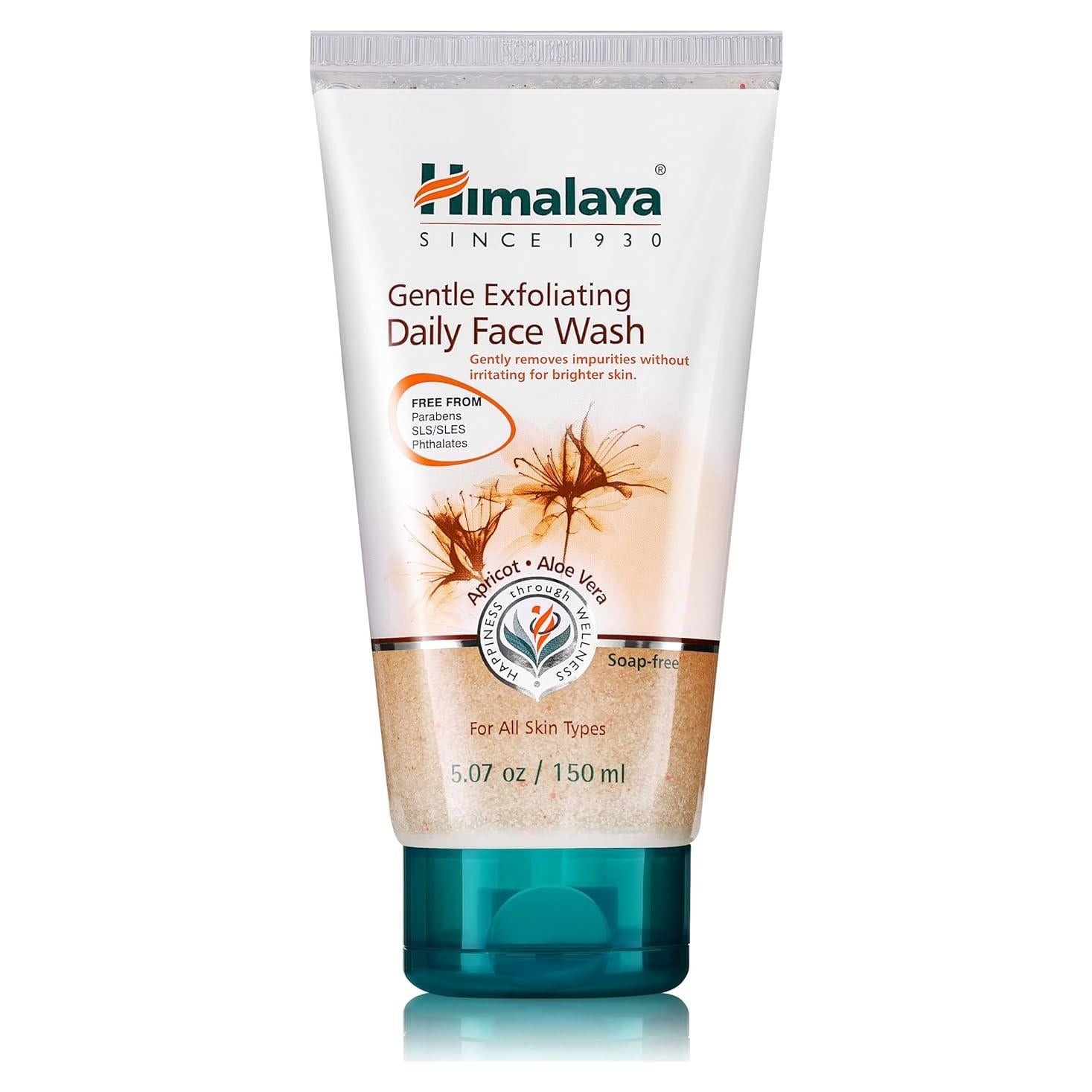 Limpiador Facial Exfoliante Suave Himalaya 150 ml - Piel Radiante