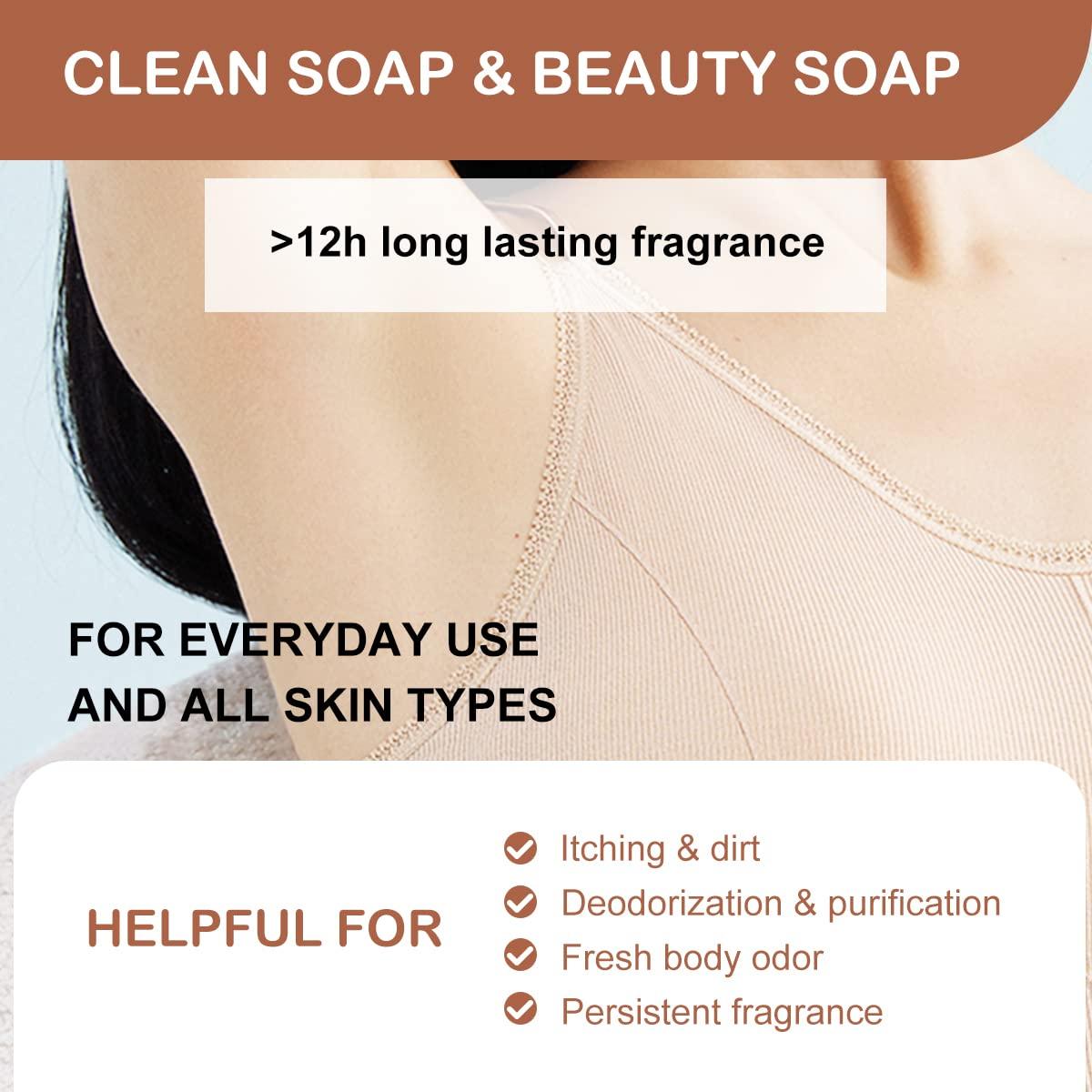 Jabón Hidratante BEE & FLOWER Jazmín 125g - Paquete de 4