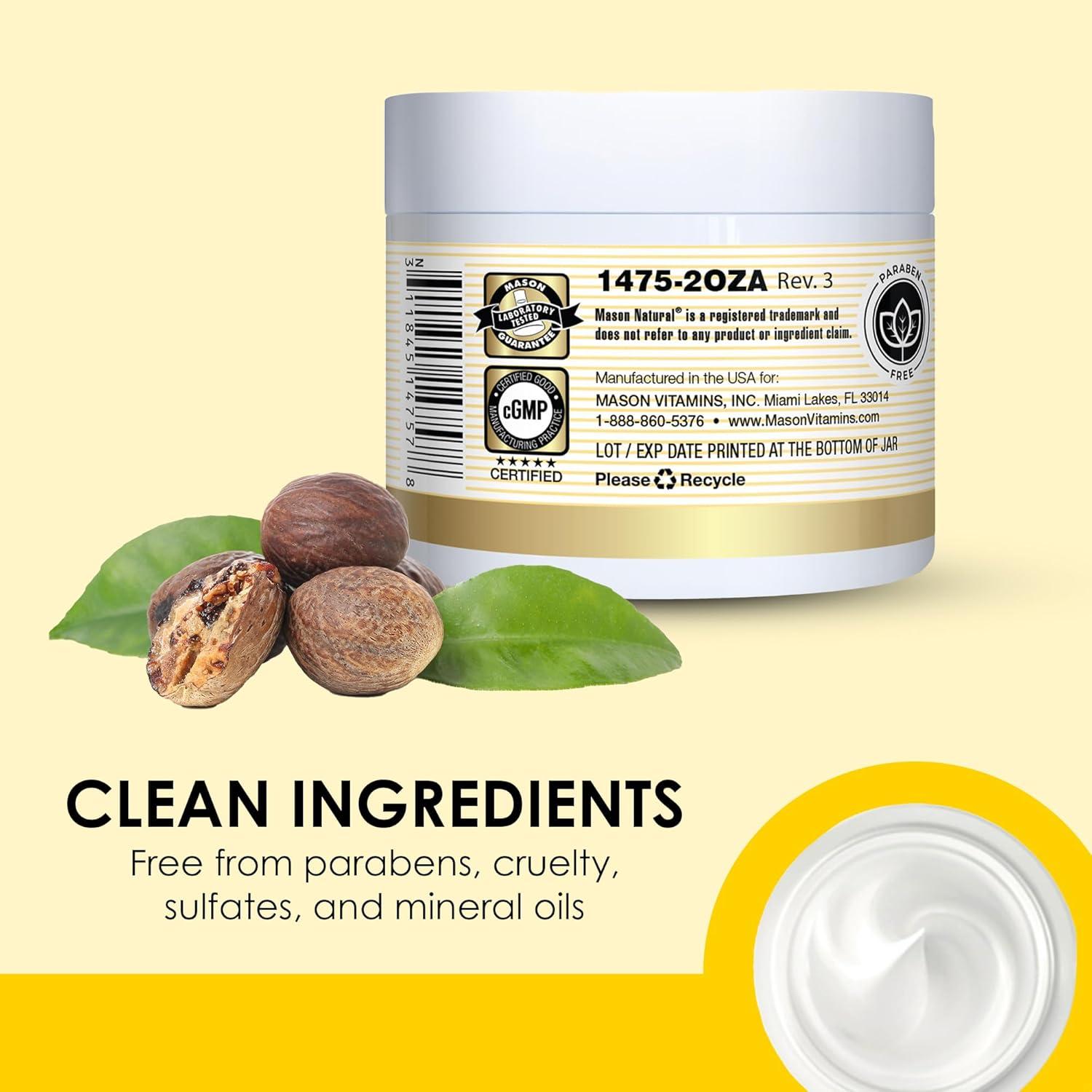 Crema Hidratante de Colágeno Mason Natural 56.7g Aroma Pera