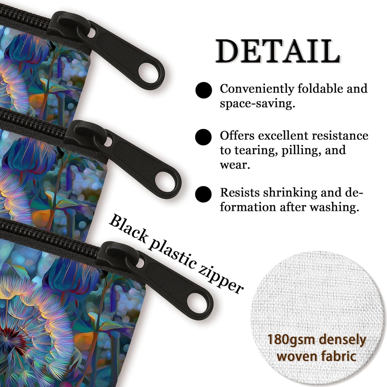 Bolsa de Maquillaje Diente de León Genérico 17.8x22.9 cm