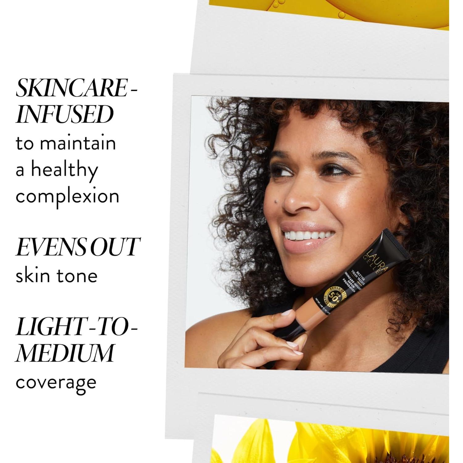 Base Suero Infundido con Cuidado de Piel Laura Geller SPF 50+ Justo