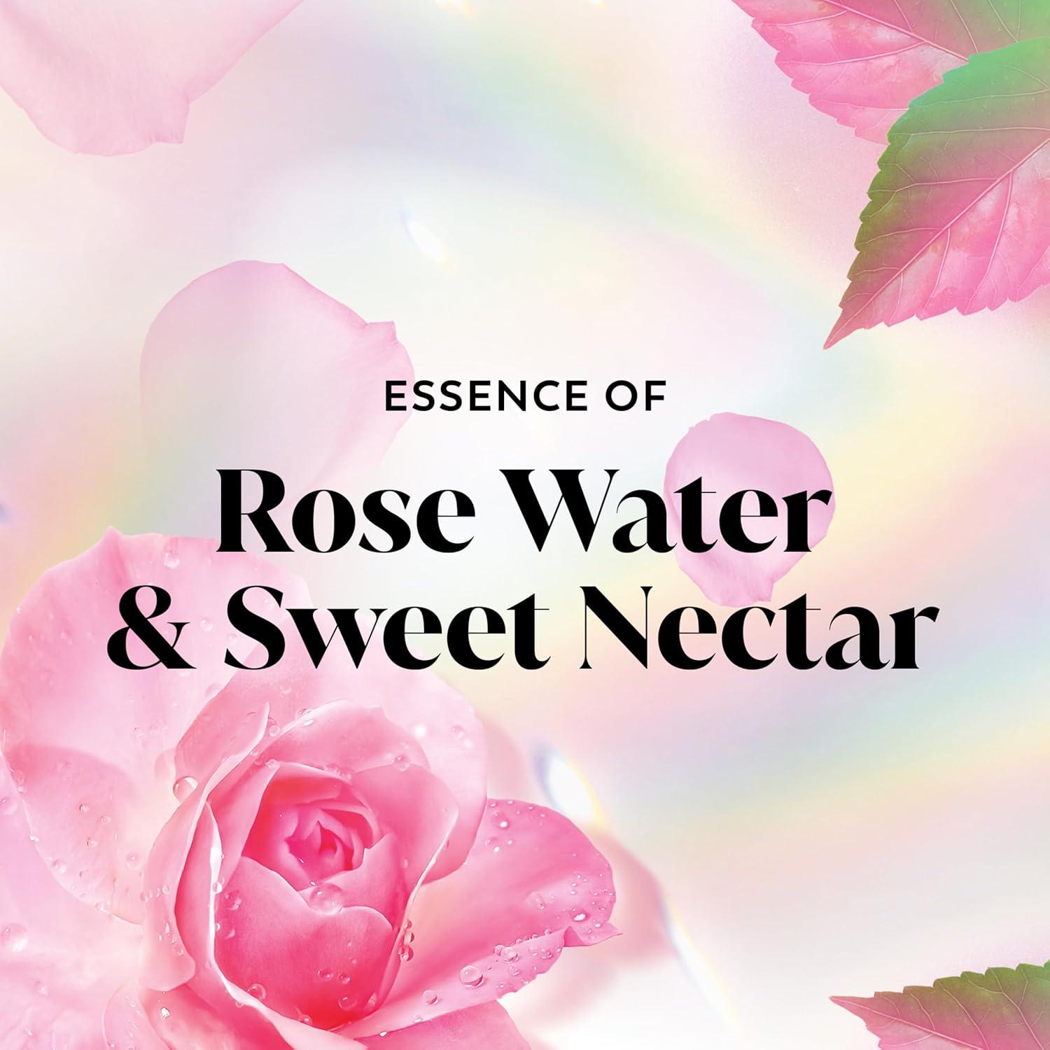 Gel de Ducha Olay 975 ml Paquete de 4 Agua de Rosa y Néctar