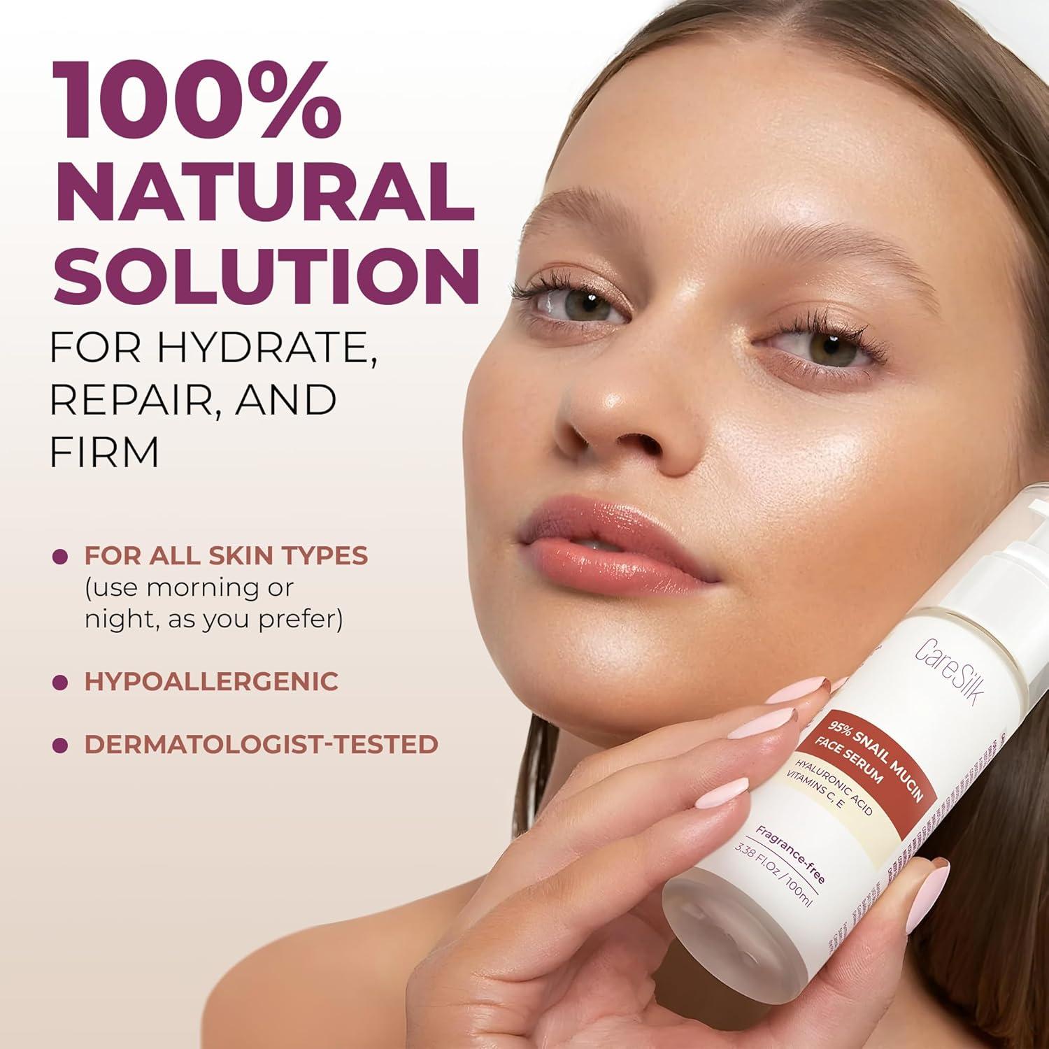 Suero de Mucina de Caracol Caresilk 100 ml - Hidratante Avanzado