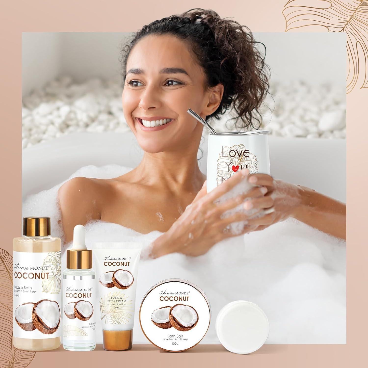 Caja de Regalo de Spa para Mujeres ArioseMonde - 8 Piezas