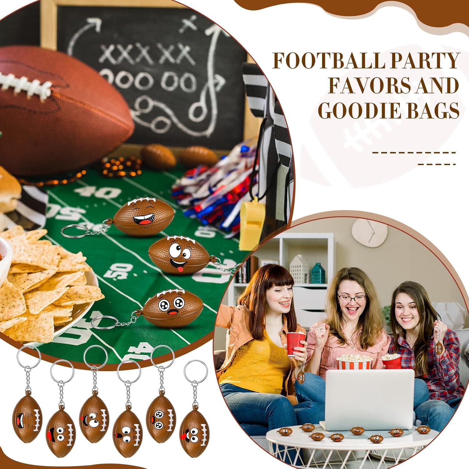 12 Llaveros Antiestrés Deportivos Arrowbash Fútbol 4 cm