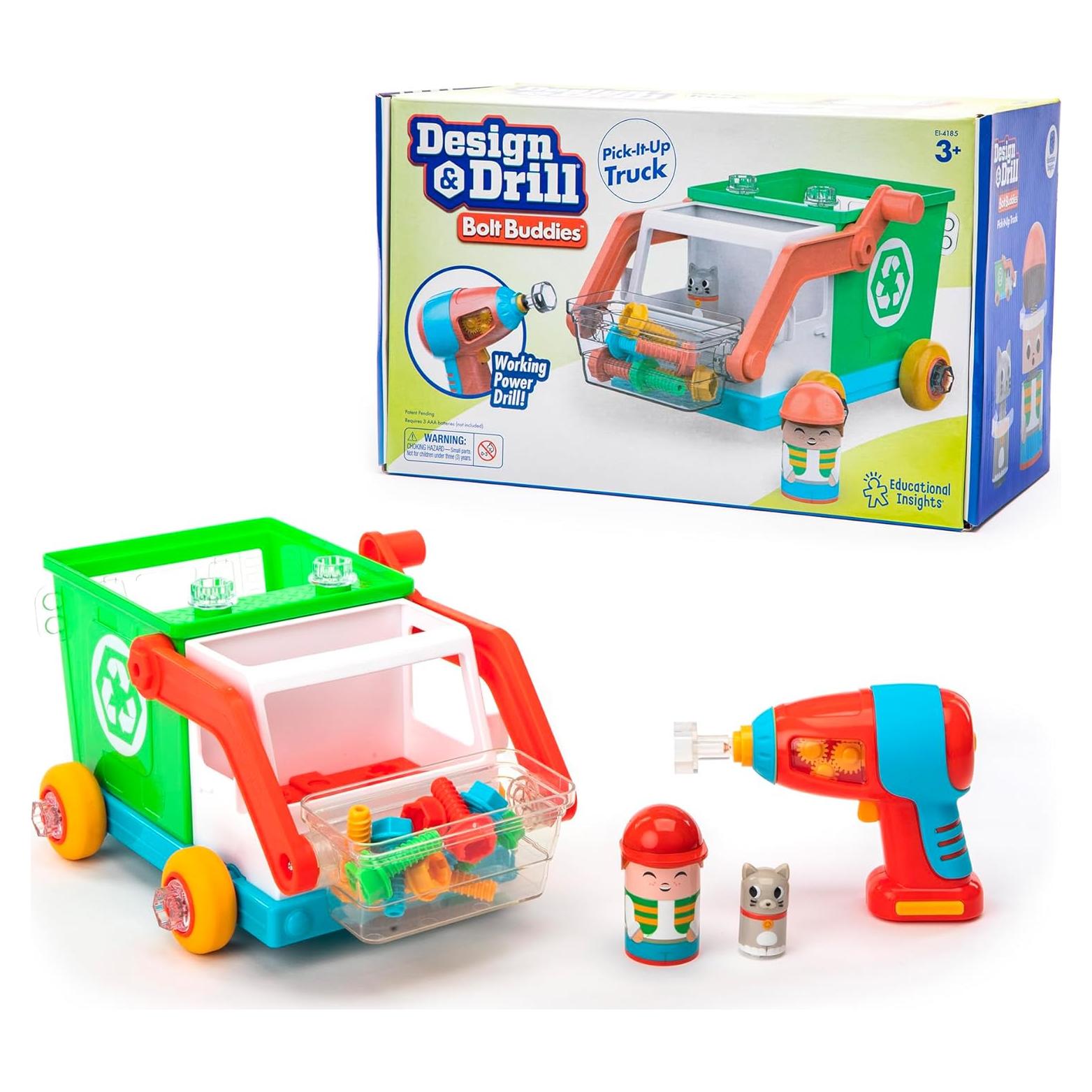 Camión de Reciclaje Bolt Buddies Educational Insights - Juguete STEM