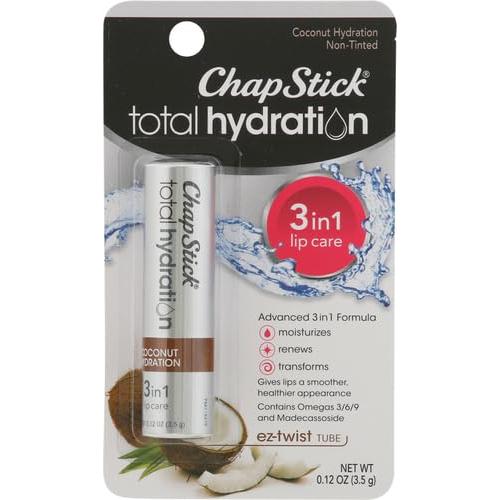 Bálsamo Labial ChapStick Hidratación Total Coco 3.4 g