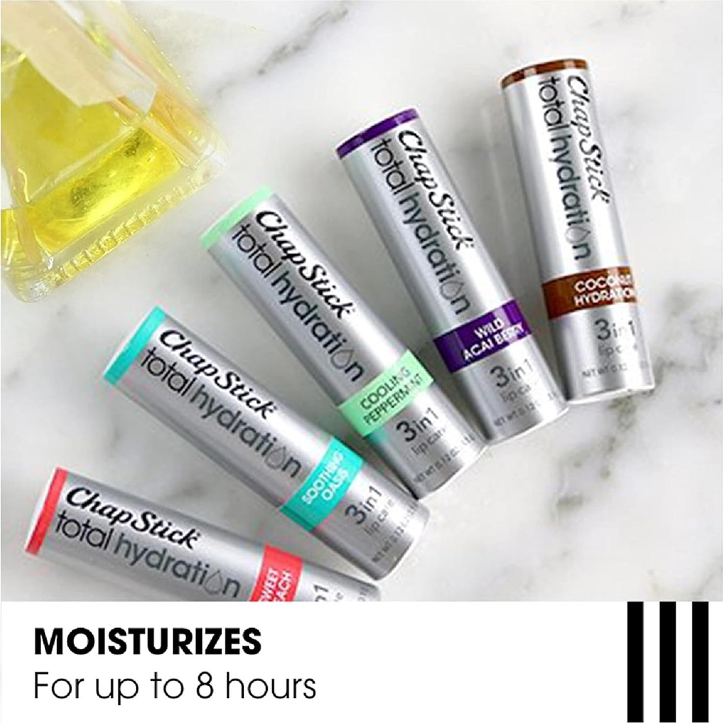 Bálsamo Labial ChapStick Hidratación Total Coco 3.4 g