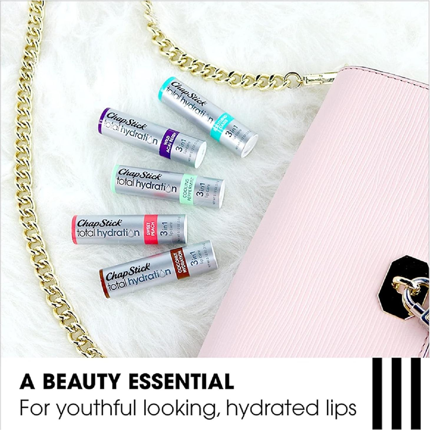 Bálsamo Labial ChapStick Hidratación Total Coco 3.4 g