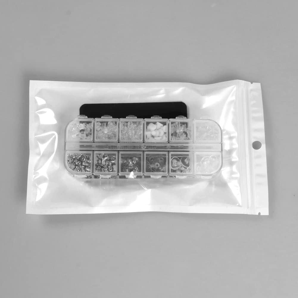 Resortes para Pendientes de Gancho DIYEAR - 344 Piezas de Goma