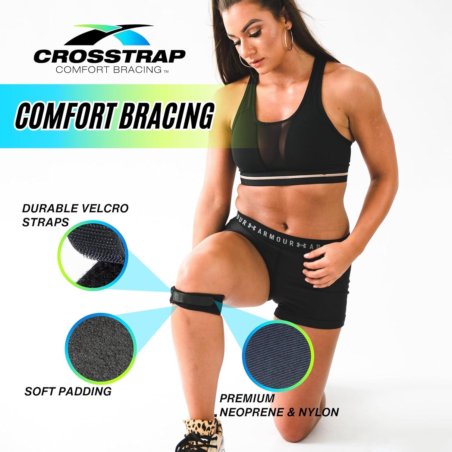 Correa de Rodilla Patelar MDUB - Faja Estabilizadora Negra