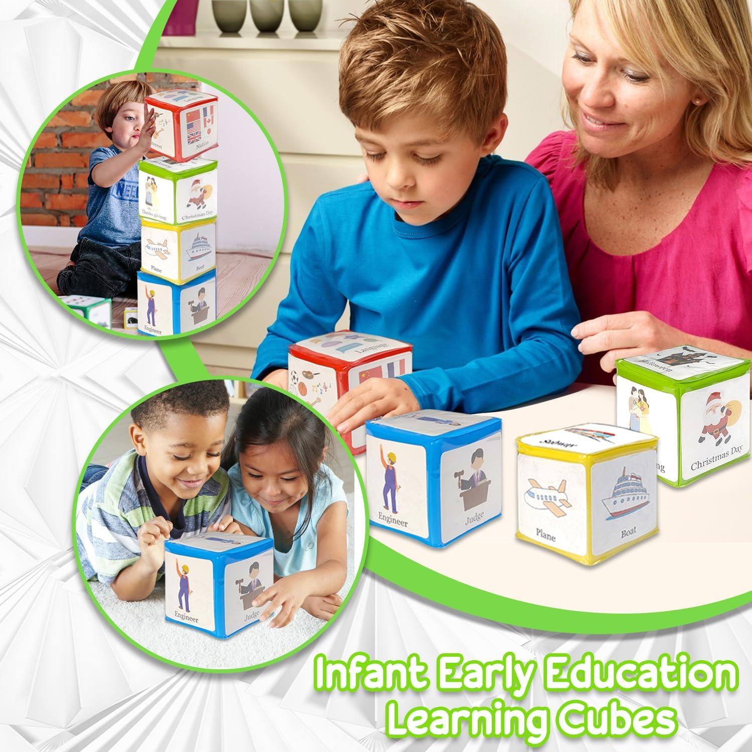 Dados de Espuma Grande BOHEMIABY 9.9 cm para Educación 4 Pcs