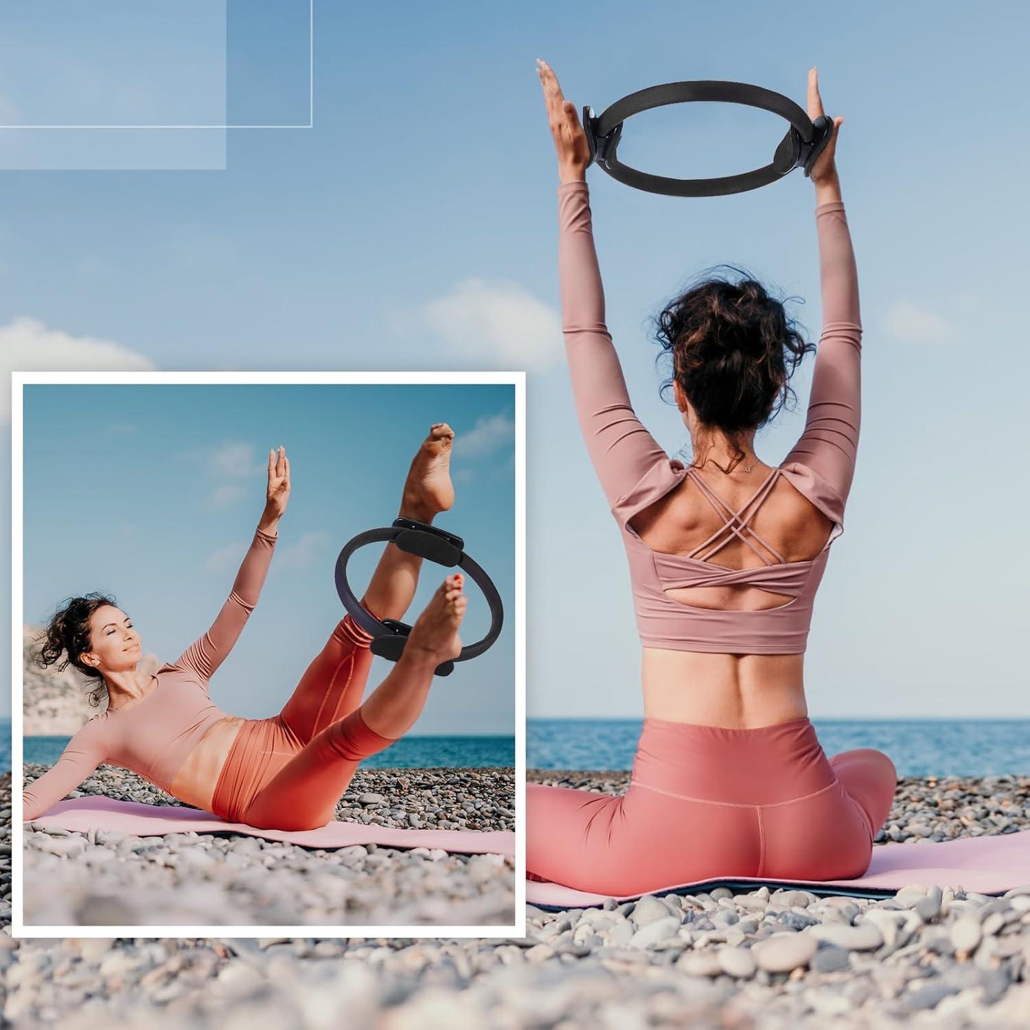 Anillo de Pilates Syhood 30 cm - 6 Unidades de Ejercicio