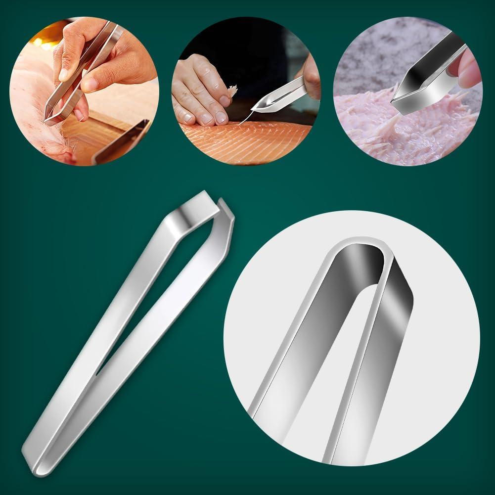 Removedor de Escamas de Pescado Comfecto 5 Pcs Acero Inoxidable