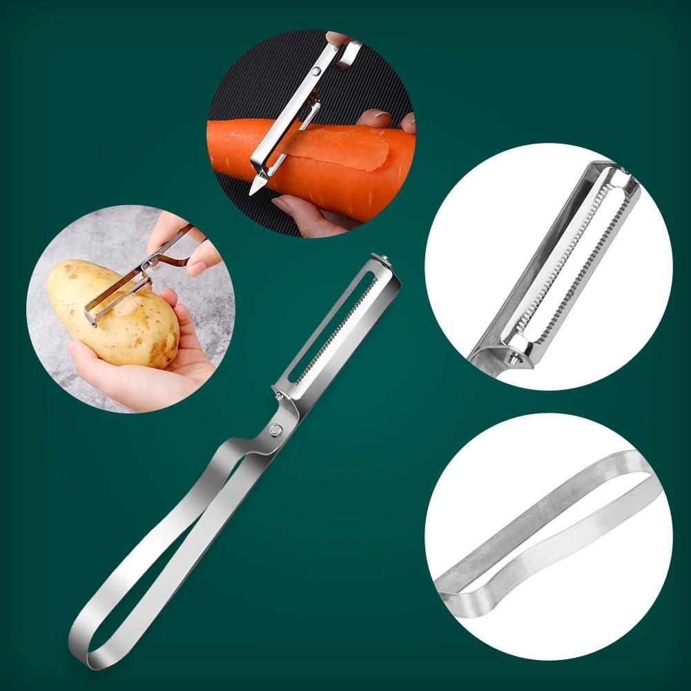 Removedor de Escamas de Pescado Comfecto 5 Pcs Acero Inoxidable