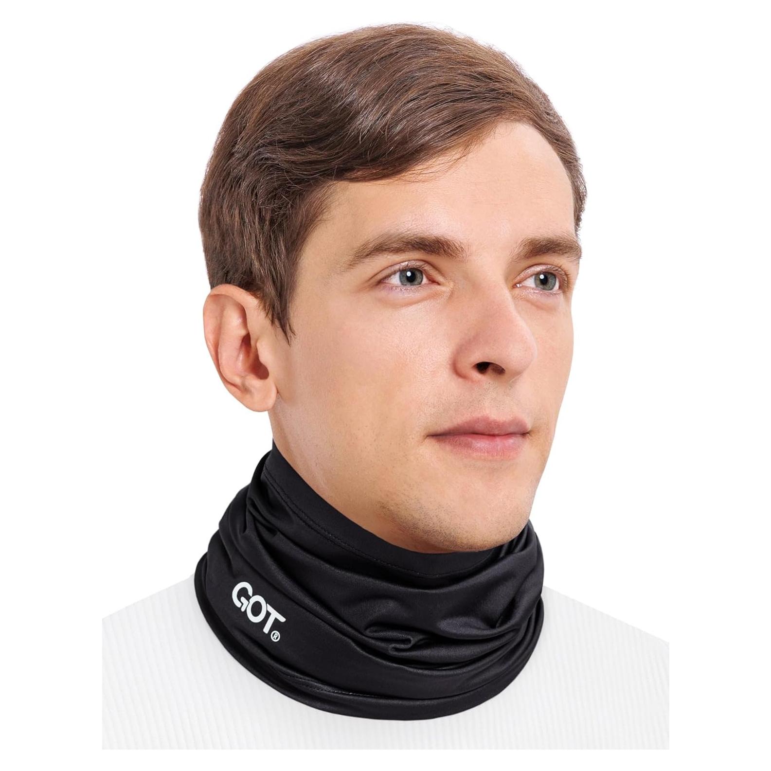 Gaiter de Cuello Refrigerante GOT Sports UPF 50+ Negro