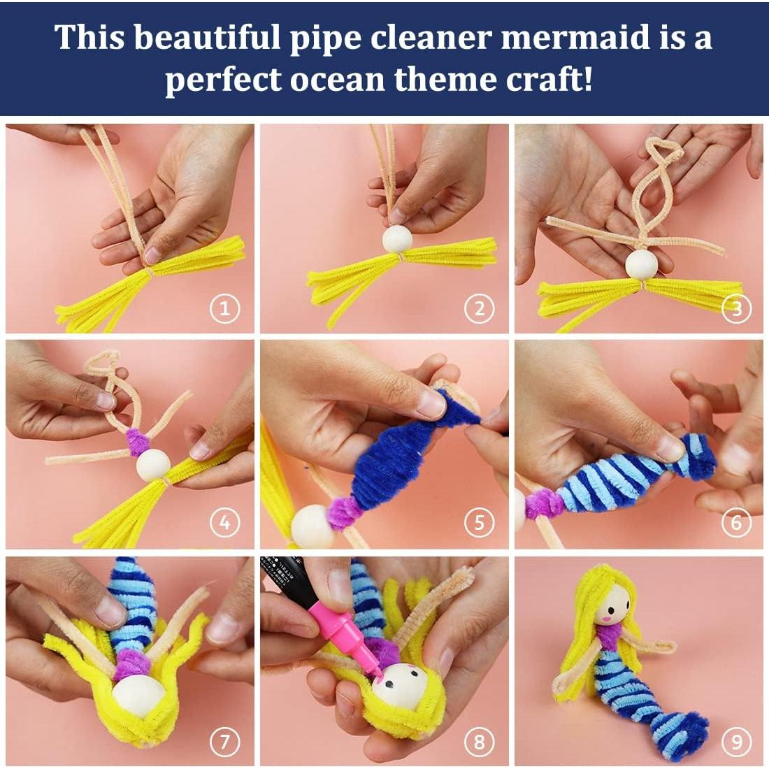 Limpiapipas Beige Bundooraking 200 Pcs 30.5 cm Calidad Premium