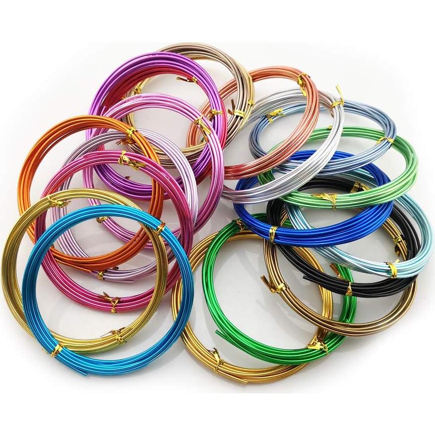 Alambre de Aluminio Flexible Inspirelle 20 Colores 3M 2mm