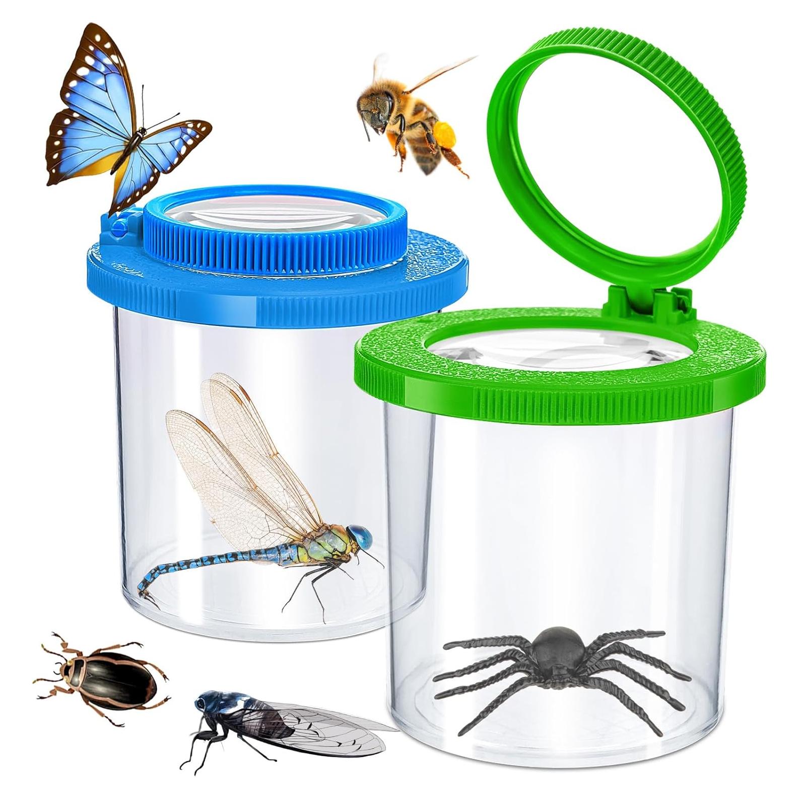 Kit de Captura de Insectos con Lupa TORINALITAL 2 Piezas