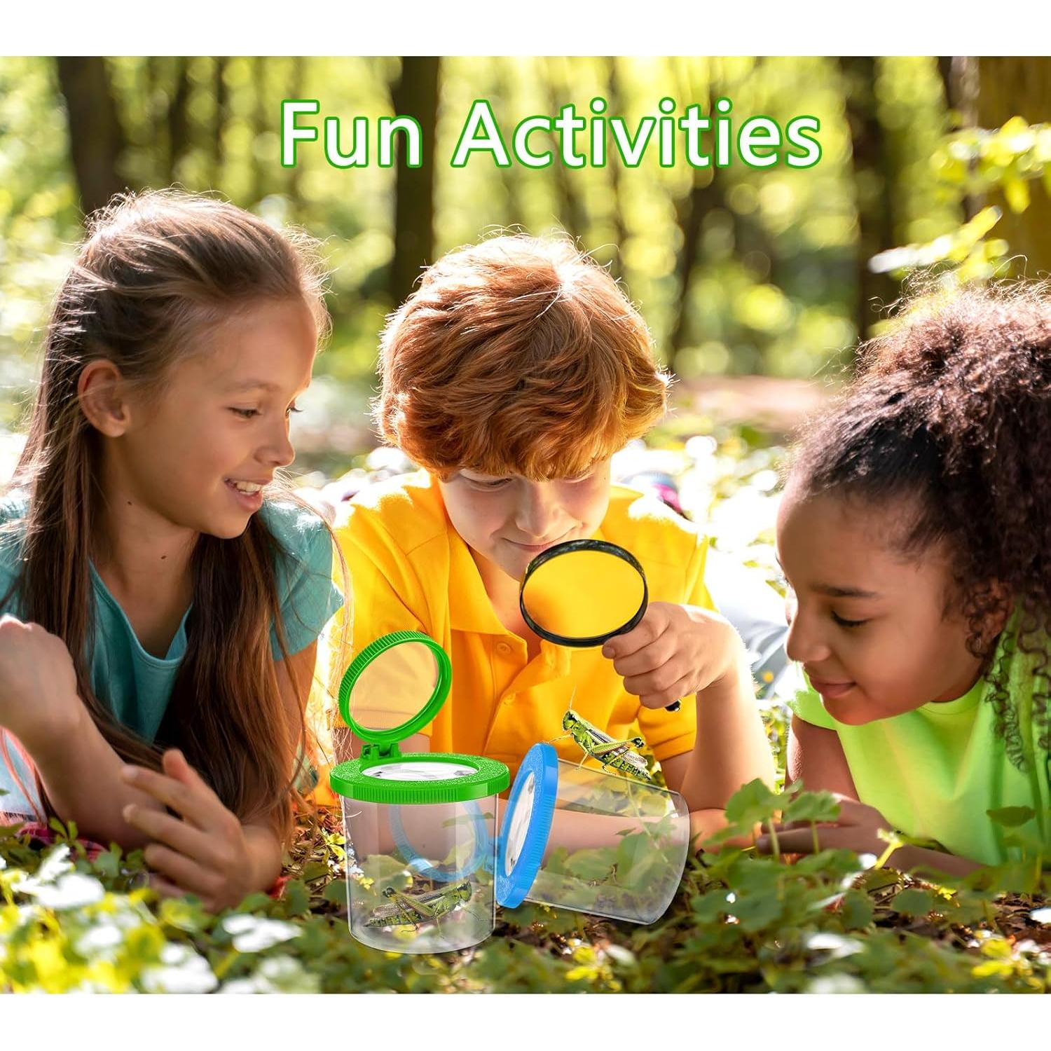 Kit de Captura de Insectos con Lupa TORINALITAL 2 Piezas