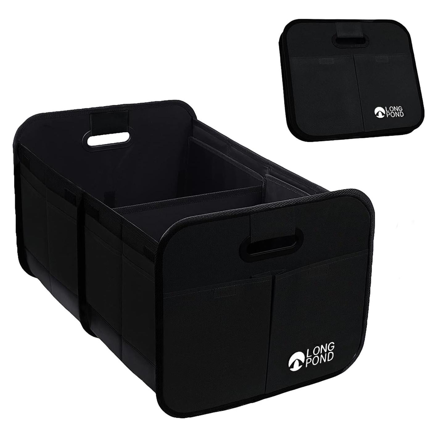 Organizador de Maletero Long Pond Plegable 9 Bolsillos Negro