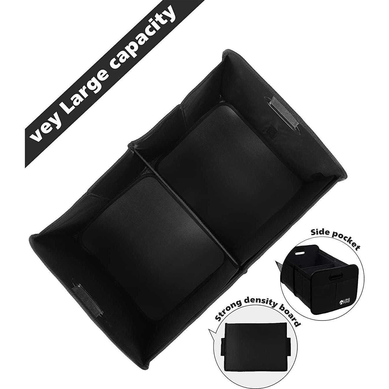 Organizador de Maletero Long Pond Plegable 9 Bolsillos Negro