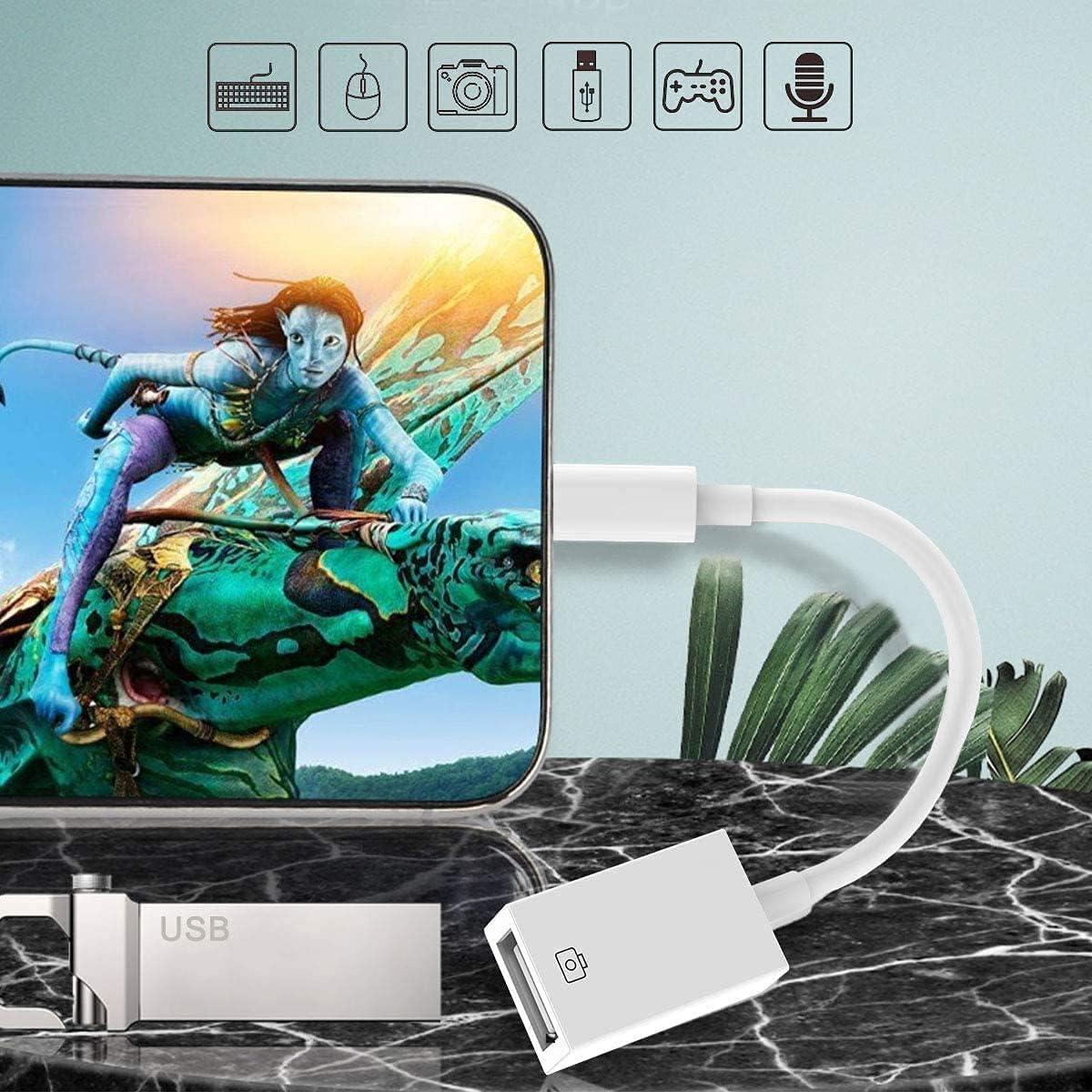 Adaptador Lightning a USB Cirafon 3.0 para iPhone/iPad